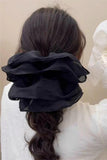 Elegant Floral Scrunchie Hair Accessory