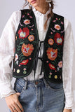 Floral Boho Vest