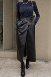 Elegant High-Waist Skirt
