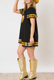 Sequin Football Casual Dress