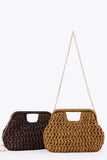 Chic Woven Chain Bag