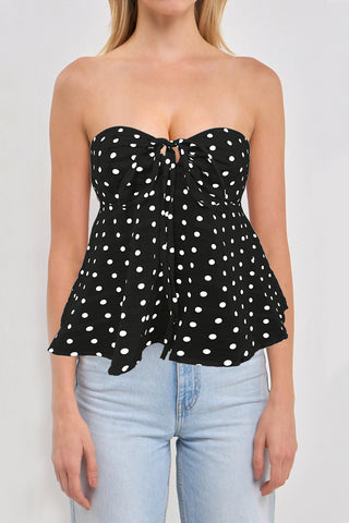 Floral Tie-Front Camisole Top