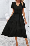 Dot Print Casual Dress