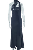 Elegant Ruched Evening Gown
