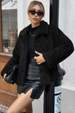 Chic Button-Front Short Jacket
