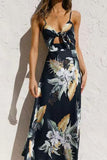 Floral Cutout Midi Sundress