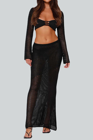 Crochet Skirt Set