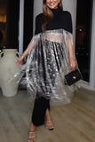 Fringe Hem Poncho