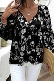 Floral Button-Up Blouse
