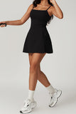 Strappy A-Line Mini Dress