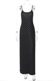 Polka Dot Maxi Casual Dress