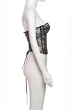 Elegant Lace Bustier Tank