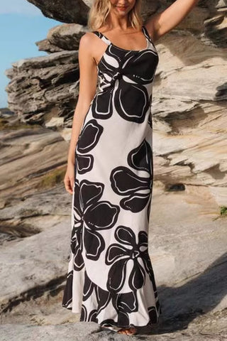 Floral Maxi Casual Dress