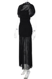 Elegant Ruched Evening Dress