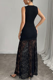 Elegant Two-Piece Lace Skirt Set
