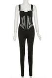 Sleek Corset Jumpsuit