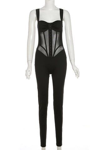 Sleek Corset Jumpsuit
