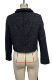 Sparkle Button Blazer