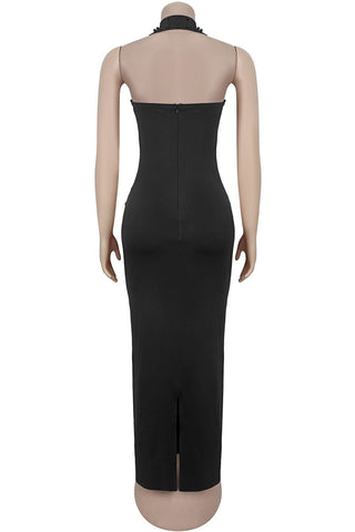 Elegant Embellished Evening Dress