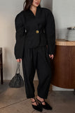 Elegant Two-Piece Pants Set