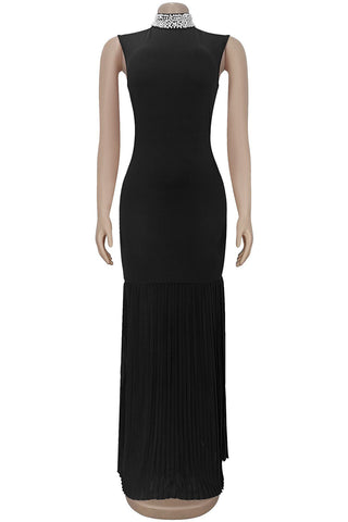 Sleeveless Long Casual Dress