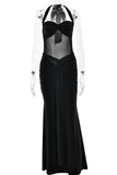 Halter Neck Evening Gown