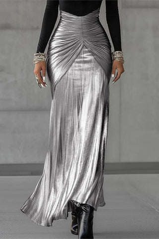 Elegant Ruched Night Out Dress