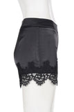 Lace Trim Casual Shorts