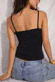 Floral Embellished Tank Top