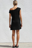 Off Shoulder Knit Mini Dress