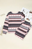 Retro Christmas Pullover & Lounge Pant Set