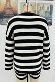 Striped Cozy Shorts Set