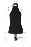 Sleeveless Halter Neck Camisole