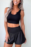 High-Waist Casual Sport Shorts