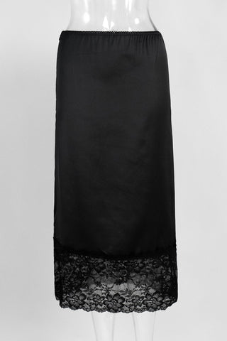 Elegant Lace Hem Skirt