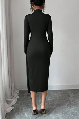 Elegant Asymmetric Evening Dress