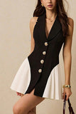 Chic Button-Front Casual Dress