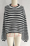 Striped Knit Sweater