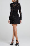 Elegant Lace Evening Dress