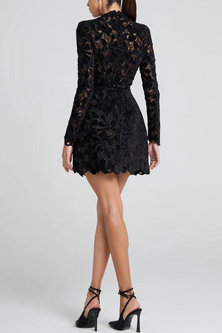 Elegant Lace Evening Dress