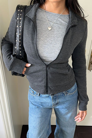 Zip-Up Casual Jacket