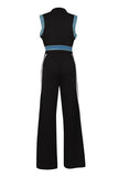 Striped Casual Two-Piece Pants Set
