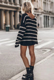 Striped Oversized Sweater
