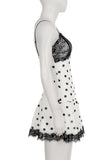 Spaghetti Strap Polka Dot Casual Dress