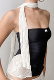 Lace Detail Halter Camisole
