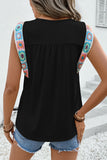 Sleeveless Crochet Strap Tank