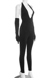 Elegant Halter Neck Jumpsuit