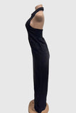 Chic Halter Denim Jumpsuit