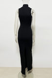 Halter Neck Evening Gown