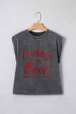 Graphic Sleeveless Tank